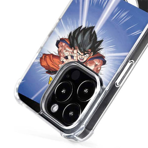 Dragon Ball Z Goku Kamehameha Blast iPhone 15 Pro MagSafe Case