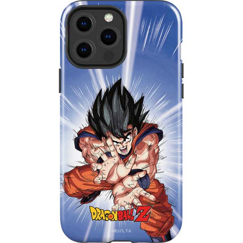 Dragon Ball Z Goku Kamehameha Blast iPhone 15 Pro Max Impact Case