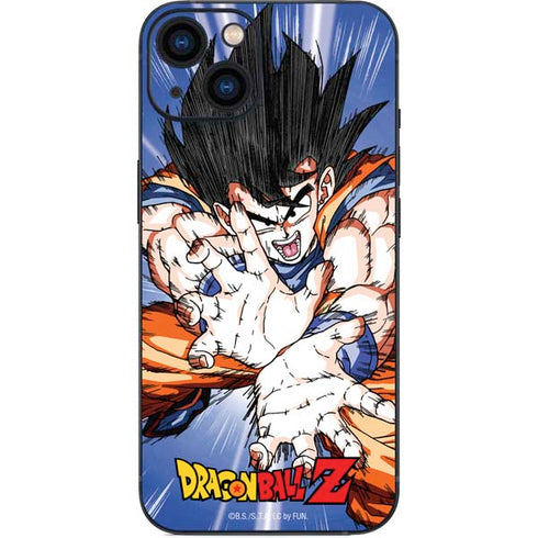Dragon Ball Z Goku Kamehameha Blast iPhone 15 Skin