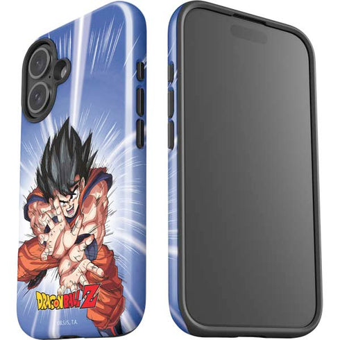 Dragon Ball Z Goku Kamehameha Blast iPhone 16 Impact Case