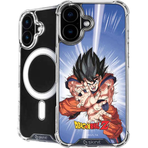 Dragon Ball Z Goku Kamehameha Blast iPhone 16 MagSafe Case
