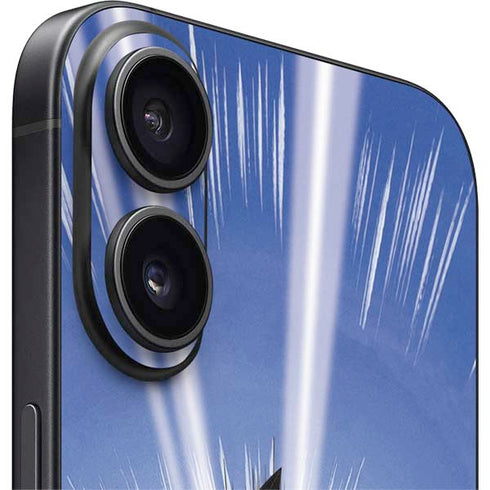 Dragon Ball Z Goku Kamehameha Blast iPhone 16 Plus Skin