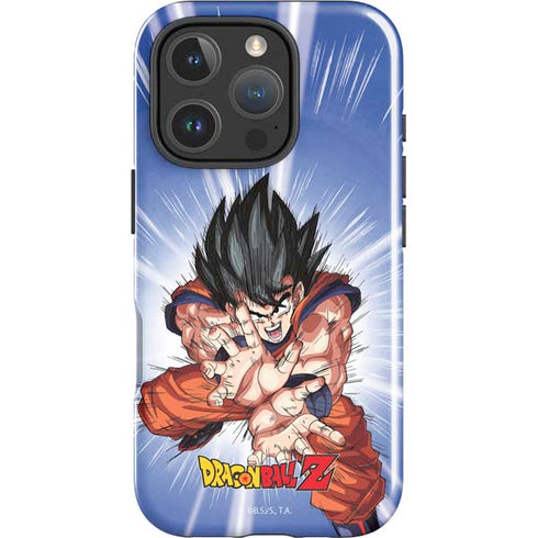 Dragon Ball Z Goku Kamehameha Blast iPhone 16 Pro Impact Case