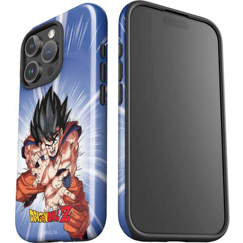 Dragon Ball Z Goku Kamehameha Blast iPhone 16 Pro Impact Case