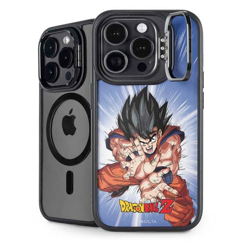 Dragon Ball Z Goku Kamehameha Blast iPhone 16 Pro Kickstand Case