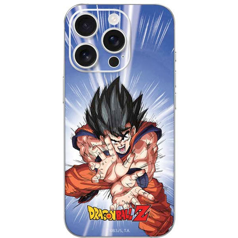 Dragon Ball Z Goku Kamehameha Blast iPhone 16 Pro Skin