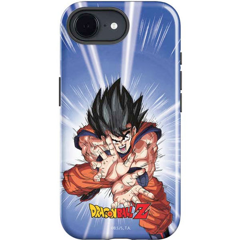 Dragon Ball Z Goku Kamehameha Blast iPhone 16e Impact Case