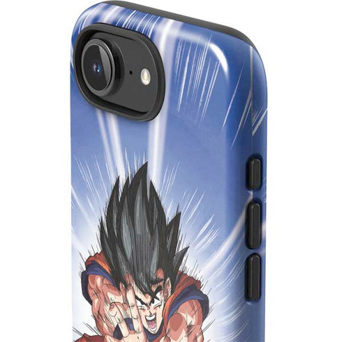 Dragon Ball Z Goku Kamehameha Blast iPhone 16e Impact Case