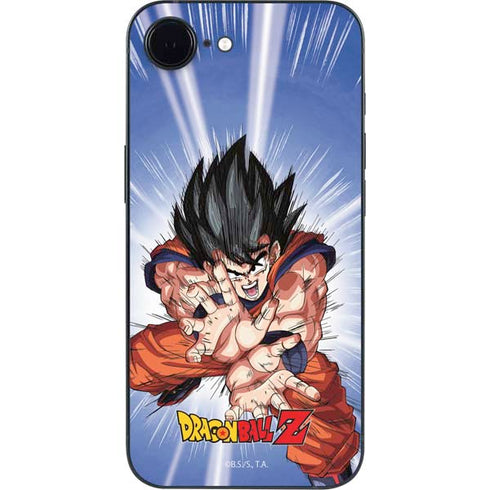 Dragon Ball Z Goku Kamehameha Blast iPhone 16e Skin