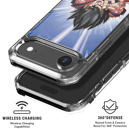 Dragon Ball Z Goku Kamehameha Blast iPhone 17 Air Clear Case