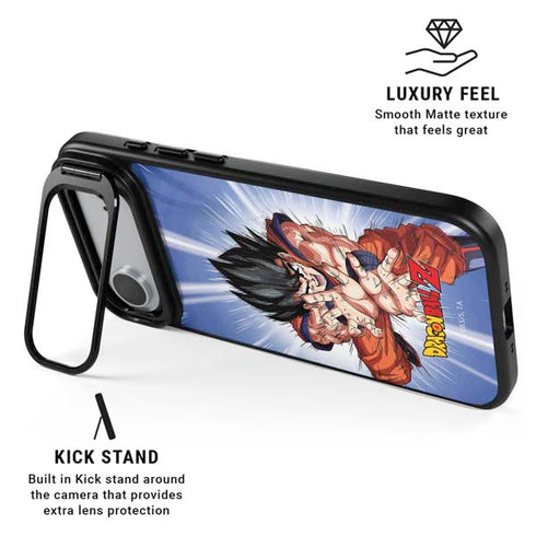 Dragon Ball Z Goku Kamehameha Blast iPhone 17 Air Kickstand Case