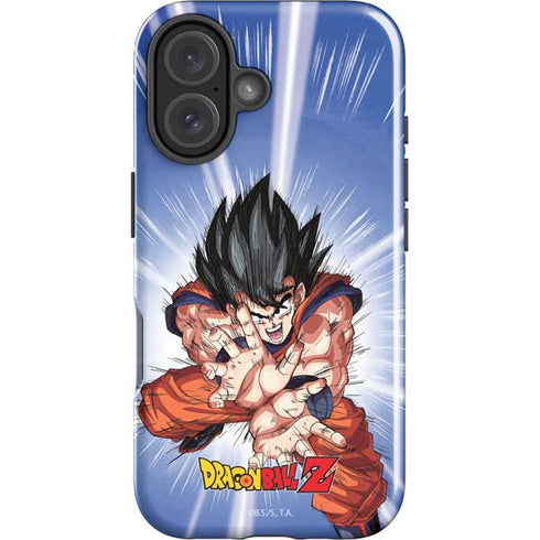 Dragon Ball Z Goku Kamehameha Blast iPhone 17 Impact Case