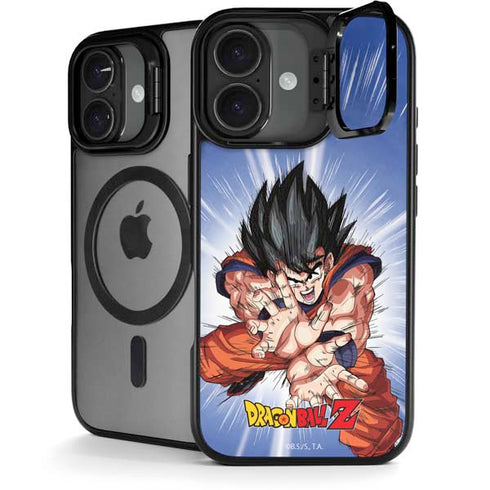 Dragon Ball Z Goku Kamehameha Blast iPhone 17 Kickstand Case