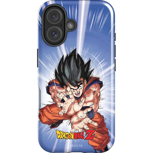 Dragon Ball Z Goku Kamehameha Blast iPhone 17 Magsafe Impact Case