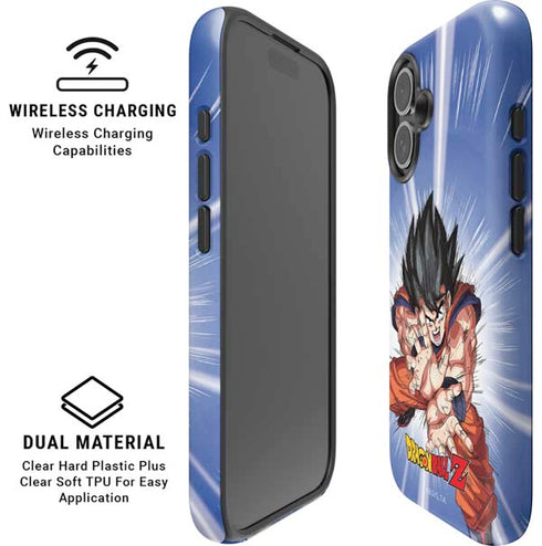 Dragon Ball Z Goku Kamehameha Blast iPhone 17 Magsafe Impact Case