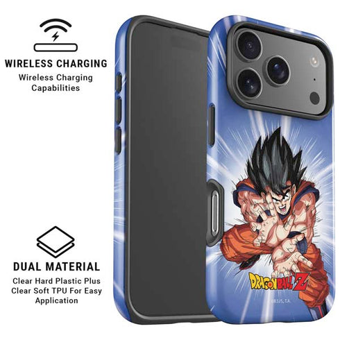 Dragon Ball Z Goku Kamehameha Blast iPhone 17 Pro Magsafe Impact Case