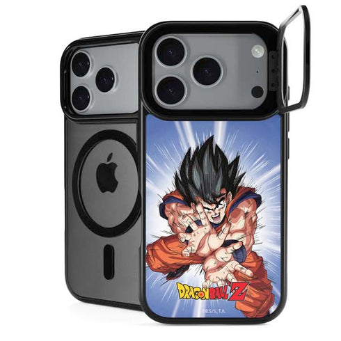 Dragon Ball Z Goku Kamehameha Blast iPhone 17 Pro Max Kickstand Case