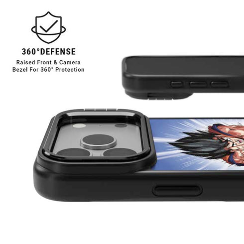 Dragon Ball Z Goku Kamehameha Blast iPhone 17 Pro Max Kickstand Case