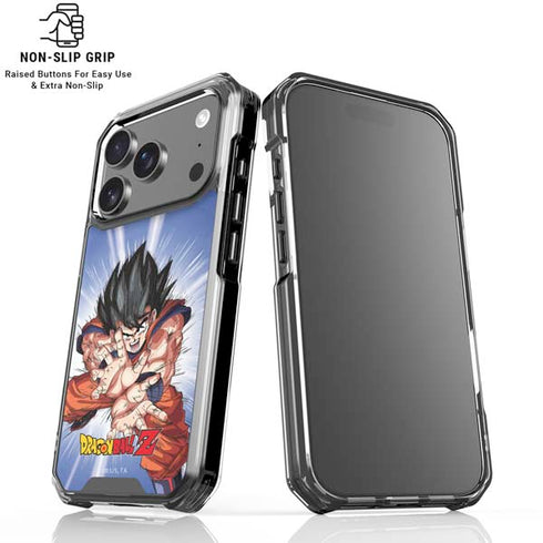Dragon Ball Z Goku Kamehameha Blast iPhone 18 Pro Clear Case