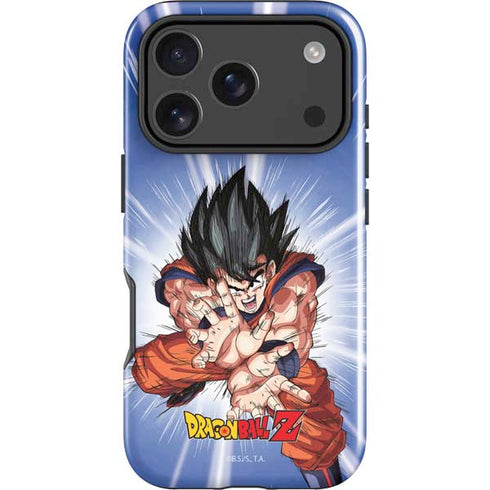 Dragon Ball Z Goku Kamehameha Blast iPhone 18 Pro Impact Case