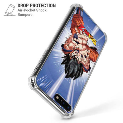 Dragon Ball Z Goku Kamehameha Blast iPhone 7/8 Plus Clear Case