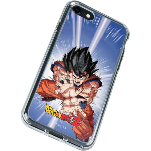Dragon Ball Z Goku Kamehameha Blast iPhone SE (2nd & 3rd Gen) Clear Case