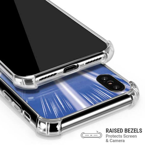 Dragon Ball Z Goku Kamehameha Blast iPhone X/XS Clear Case