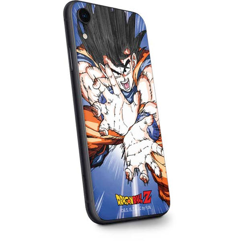 Dragon Ball Z Goku Kamehameha Blast iPhone XR Skin