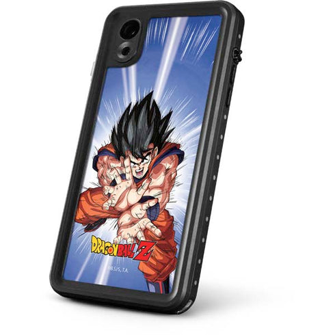 Dragon Ball Z Goku Kamehameha Blast iPhone XR Waterproof Case