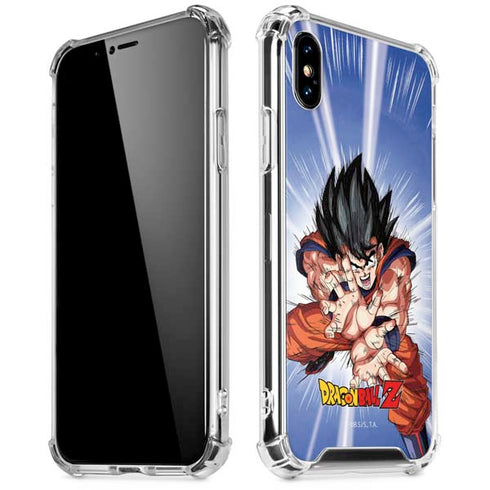 Dragon Ball Z Goku Kamehameha Blast iPhone XS Max Clear Case