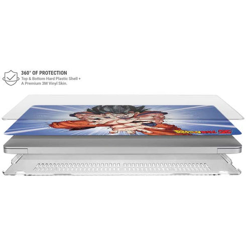 Dragon Ball Z Goku Kamehameha Blast MacBook Air 15in (2023-2025) Case plus Skin