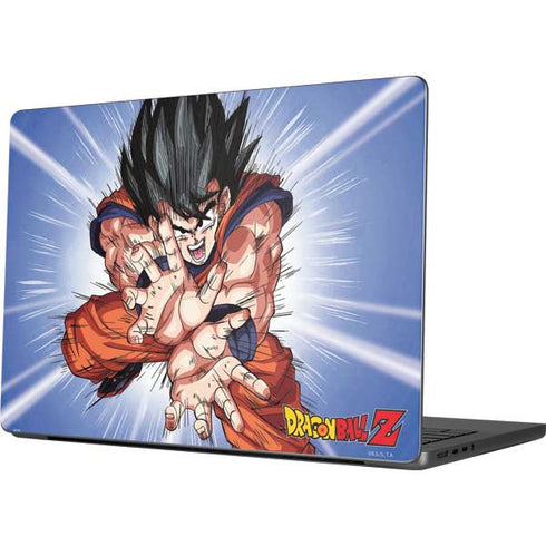 Dragon Ball Z Goku Kamehameha Blast Apple MacBook Pro 14-inch Skin