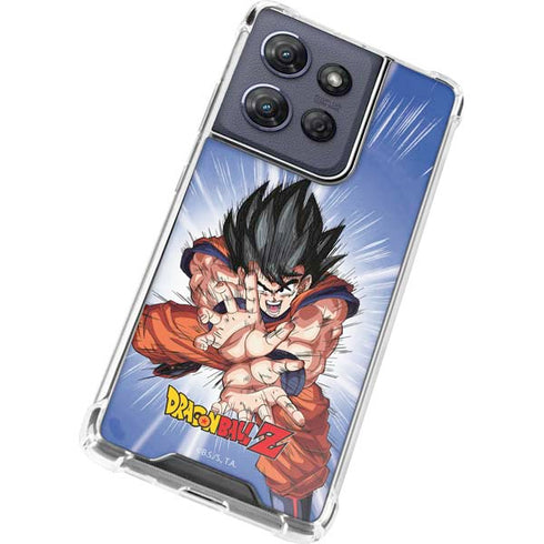 Dragon Ball Z Goku Kamehameha Blast Moto G 5G (2025) Clear Case