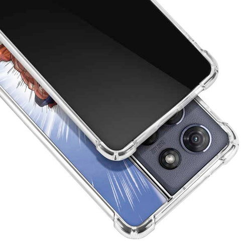 Dragon Ball Z Goku Kamehameha Blast Moto G 5G (2025) Clear Case
