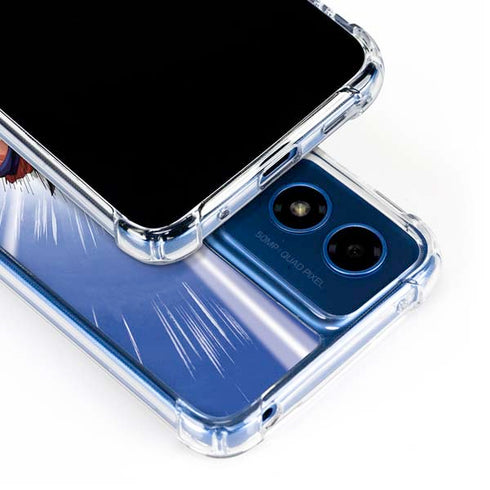 Dragon Ball Z Goku Kamehameha Blast Moto G Play 4G (2024) Clear Case