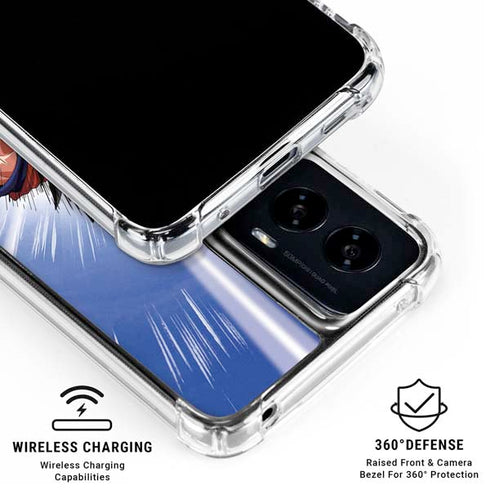 Dragon Ball Z Goku Kamehameha Blast Moto G Power 5G (2024) Clear Case