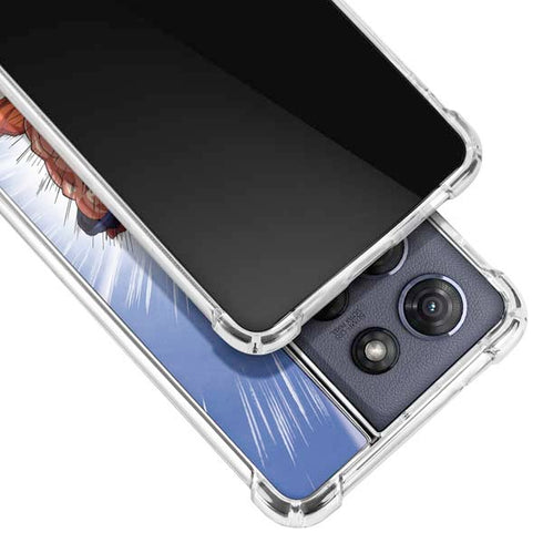 Dragon Ball Z Goku Kamehameha Blast Moto G Power 5G (2025) Clear Case