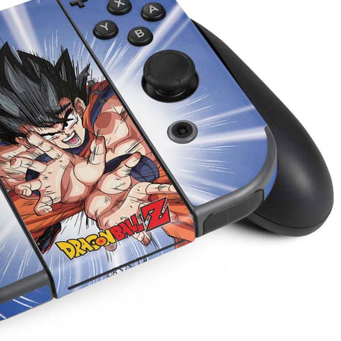 Dragon Ball Z Goku Kamehameha Blast Nintendo Switch Bundle Skin