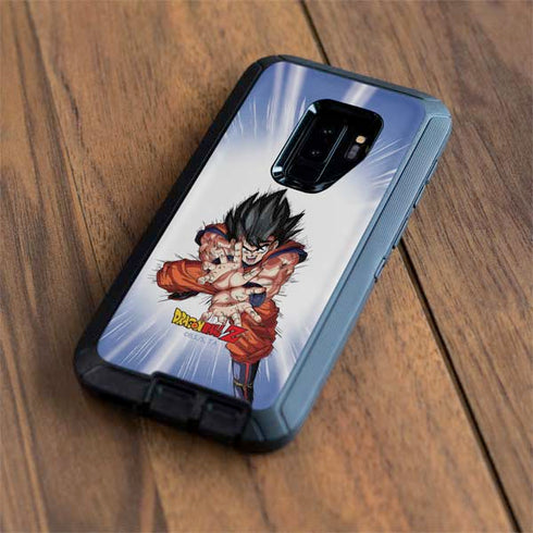 Dragon Ball Z Goku Kamehameha Blast Otterbox Defender Galaxy Skin