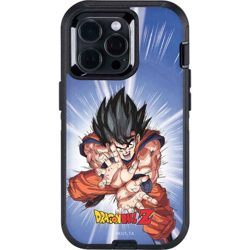 Dragon Ball Z Goku Kamehameha Blast Otterbox Defender iPhone Skin