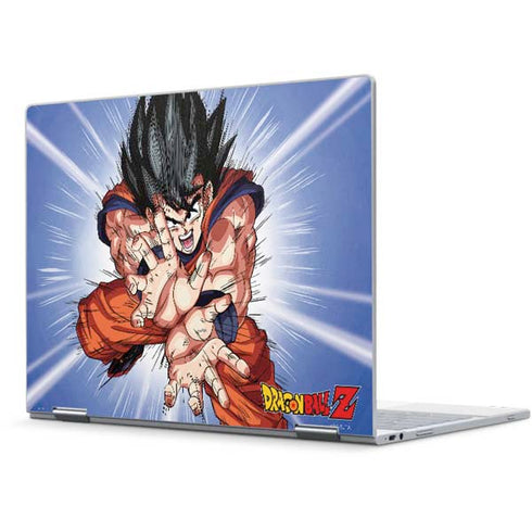 Dragon Ball Z Goku Kamehameha Blast Pixelbook Skin