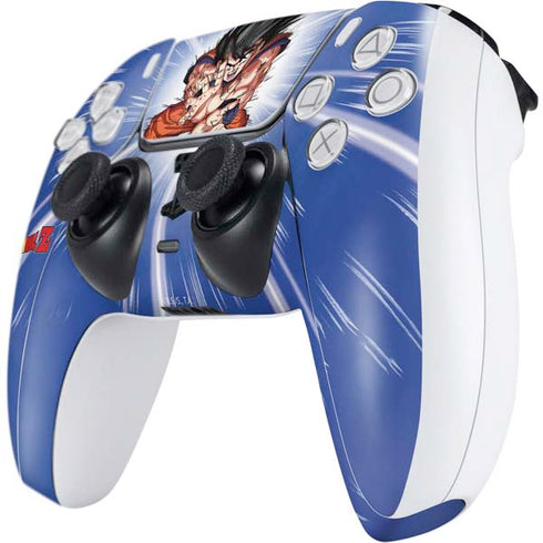 Dragon Ball Z Goku Kamehameha Blast PS5 Controller Skin