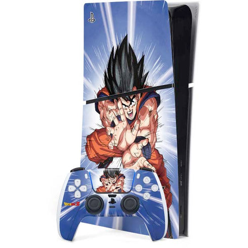 Dragon Ball Z Goku Kamehameha Blast PlayStation PS5 Skins