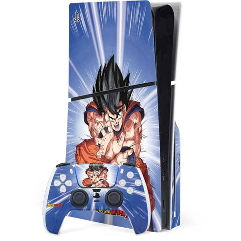 Dragon Ball Z Goku Kamehameha Blast PlayStation PS5 Skins
