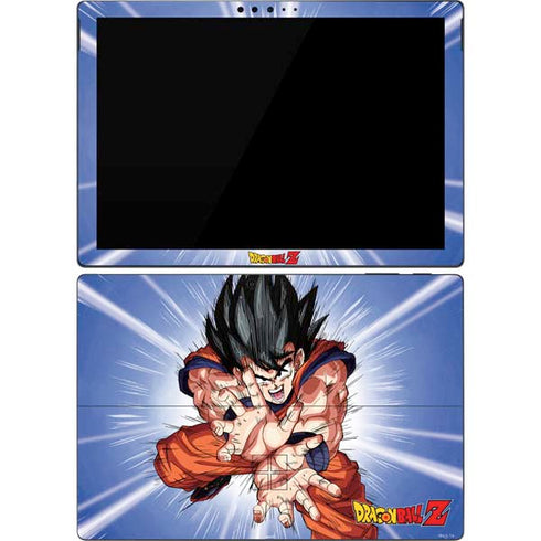 Dragon Ball Z Goku Kamehameha Blast Surface Pro 7 Skin