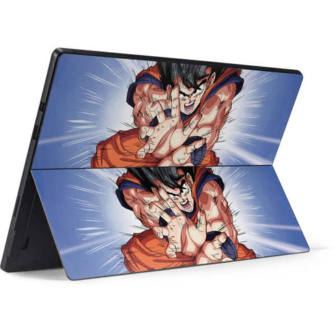 Dragon Ball Z Goku Kamehameha Blast Surface Pro 7 Skin