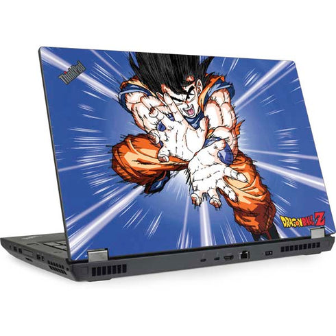 Dragon Ball Z Goku Kamehameha Blast Lenovo ThinkPad Skin