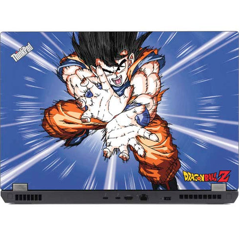 Dragon Ball Z Goku Kamehameha Blast Lenovo ThinkPad Skin