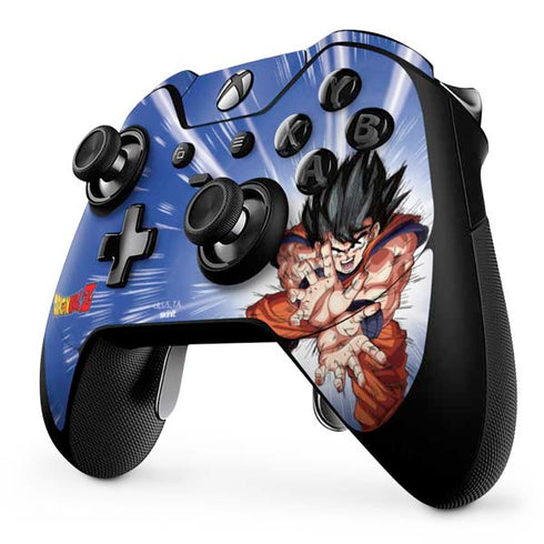 Dragon Ball Z Goku Kamehameha Blast Xbox One Elite Controller Skin
