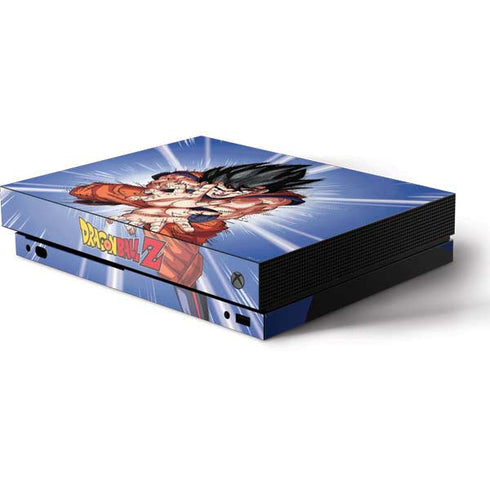 Dragon Ball Z Goku Kamehameha Blast Xbox One X Console Skin